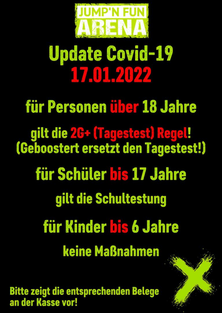 Covid 19 Update 17.01.2022